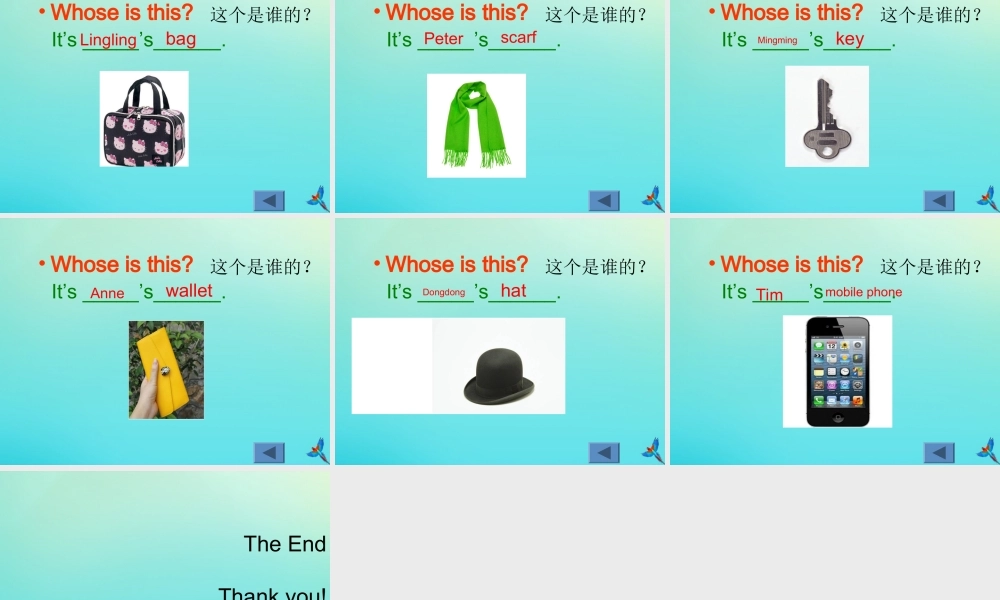 三年级英语下册 Unit 7 Clothes（2）Part A课件1 闽教版（三起）-闽教版小学三年级下册英语课件