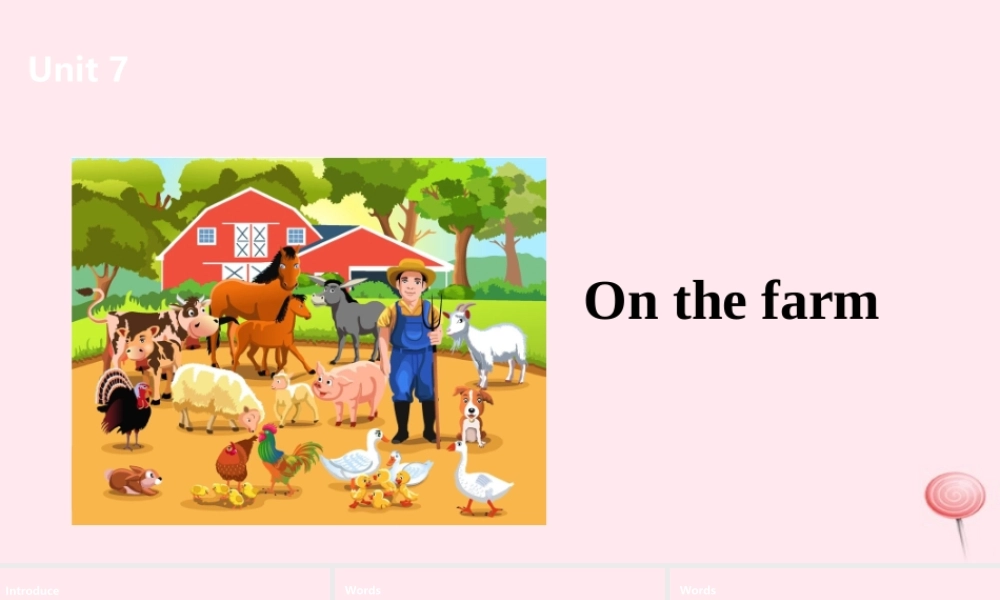 三年级英语下册 Unit 7 On the farm课件1 （新版）牛津版-（新版）牛津版小学三年级下册英语课件