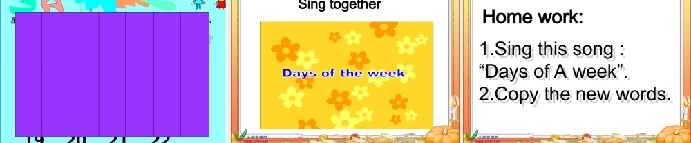 三年级英语下册 Unit 7 Peter is happy today课件湘少版