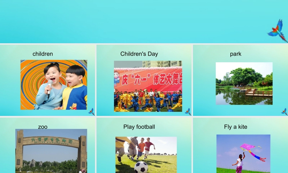 三年级英语下册 Unit 8 Children’s Day Part A课件2 闽教版（三起）-闽教版小学三年级下册英语课件