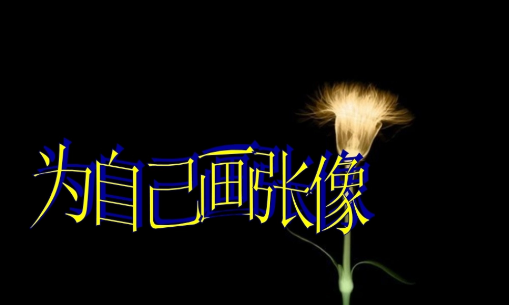 三年级语文上册 习作二 我的自画像作文课件2 苏教版-苏教版小学三年级上册语文课件