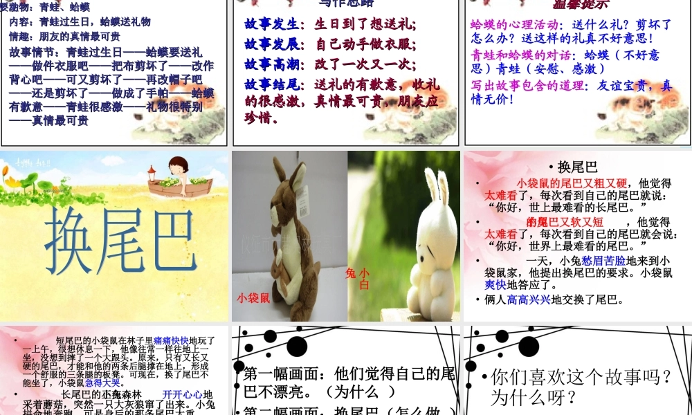 三年级语文上册 习作七 摆玩具编故事作文课件2 苏教版-苏教版小学三年级上册语文课件