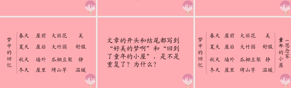 三年级语文上册 第二单元 外婆家的小屋课件5 湘教版-湘教版小学三年级上册语文课件