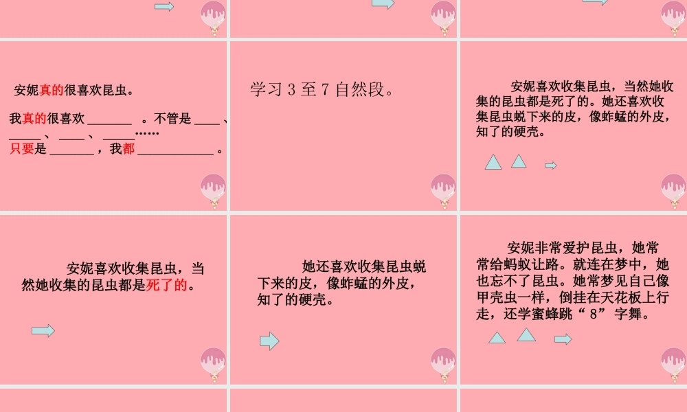 三年级语文上册 第六单元“我喜欢昆虫”课件4 鄂教版-鄂教版小学三年级上册语文课件