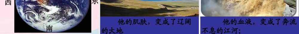 三年级语文上册 第五组 18《盘古开天地》课堂教学课件4 新人教版-新人教版小学三年级上册语文课件