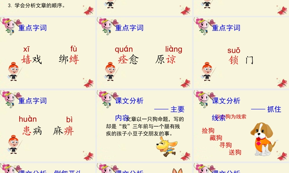 三年级语文下册 第4单元 ，让我永远忏悔的狗》课件5 沪教版-沪教级下册语文课件
