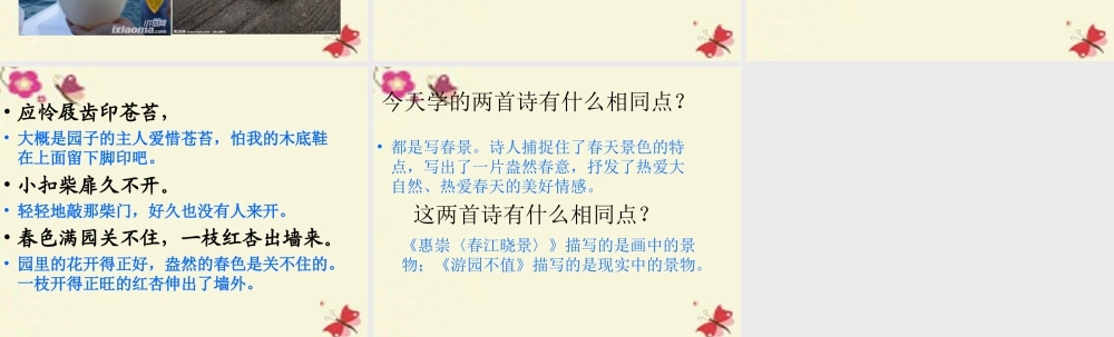 三年级语文下册 第1单元 3《古诗两首》惠崇 春江晓景课件3 语文S版-语文S版小学三年级下册语文课件