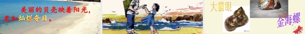 三年级语文下册 第4单元 18《在金色的沙滩上》课件2 沪教版-沪教版小学三年级下册语文课件