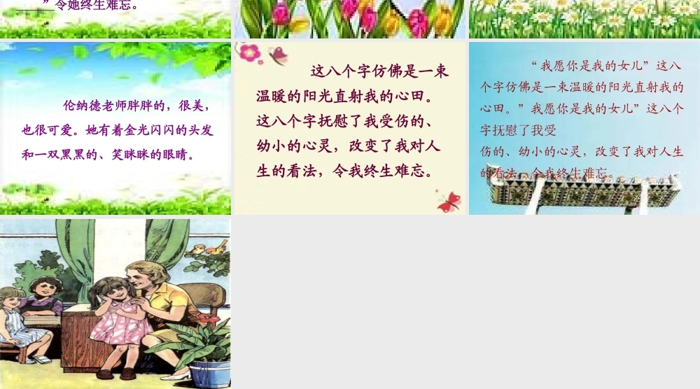 三年级语文下册 第5单元 17《难忘的八个字》课件10 语文S版-语文S版小学三年级下册语文课件