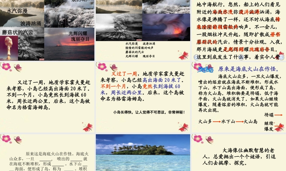三年级语文下册 第5单元 23《神秘的小岛》课件4 沪教版-沪教版小学三年级下册语文课件