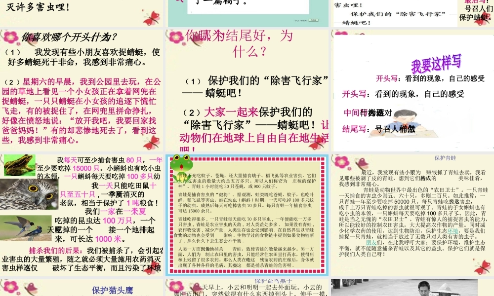 三年级语文下册 习作六《谈谈自己的看法》课件2 苏教版-苏教版小学三年级下册语文课件