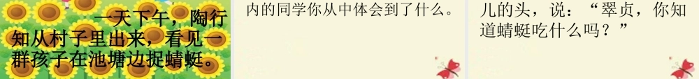 三年级语文下册 第6单元 21《放飞蜻蜓》课件7 语文S版-语文S版小学三年级下册语文课件