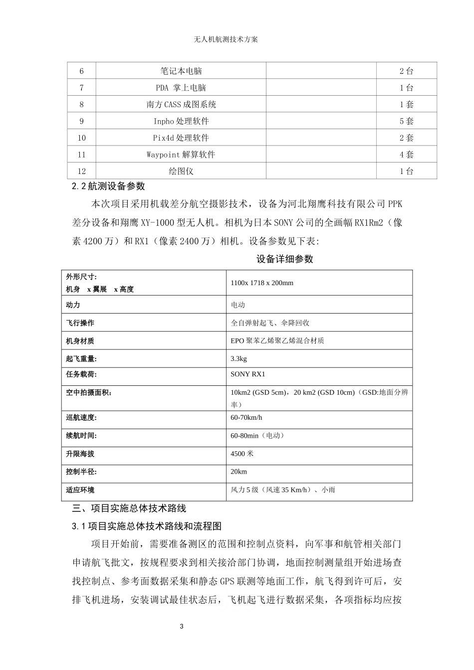 无人机航测技术方案_第3页