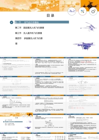 《无人机概论》第3章无人机飞行原理课件