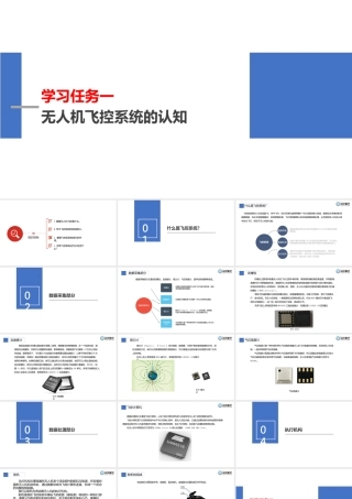 《无人机工作系统实用技术》课件项目4无人机飞控系统