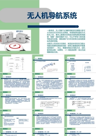 无人机概论无人机概论2、无人机导航系统