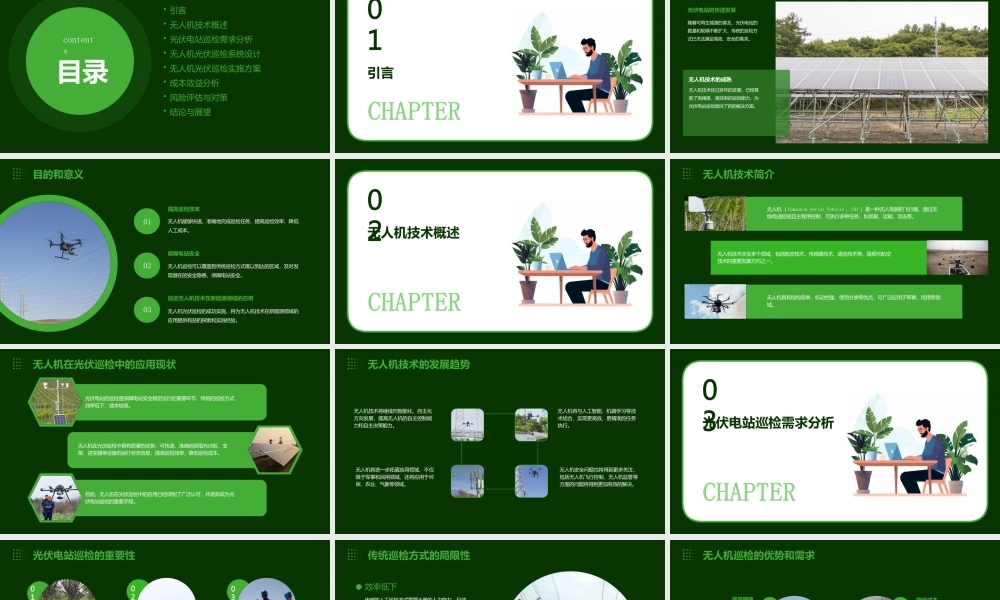 无人机光伏巡检可行性方案