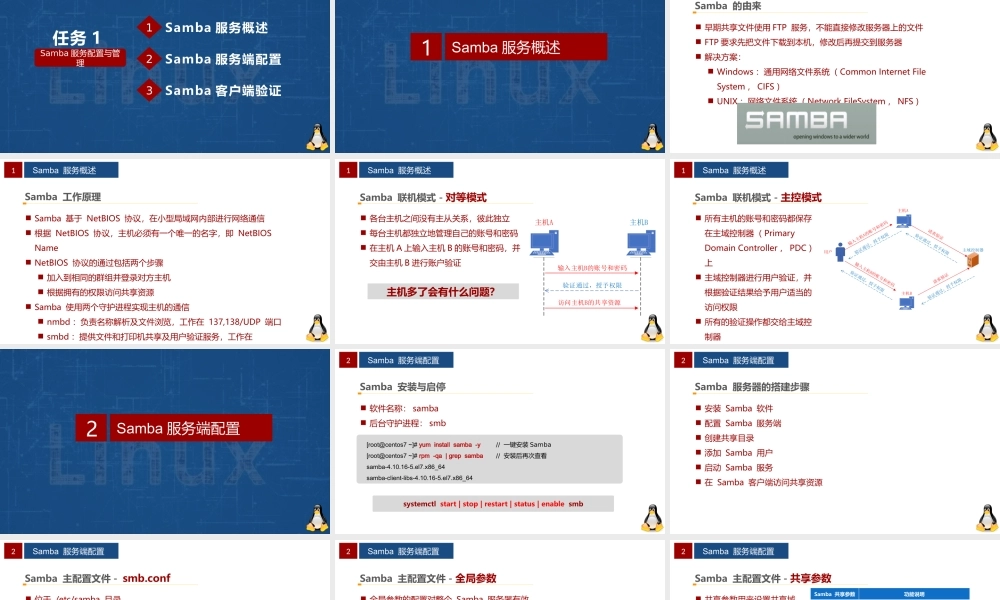 Linux网络操作系统项目教程（CentOS 7.6）项目7 网络服务配置与管理