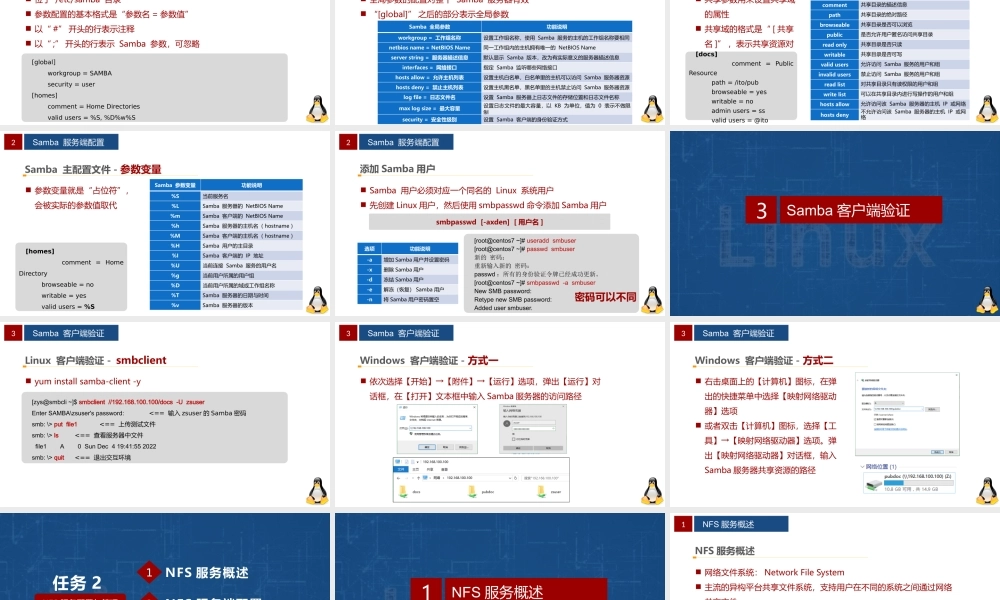 Linux网络操作系统项目教程（CentOS 7.6）项目7 网络服务配置与管理