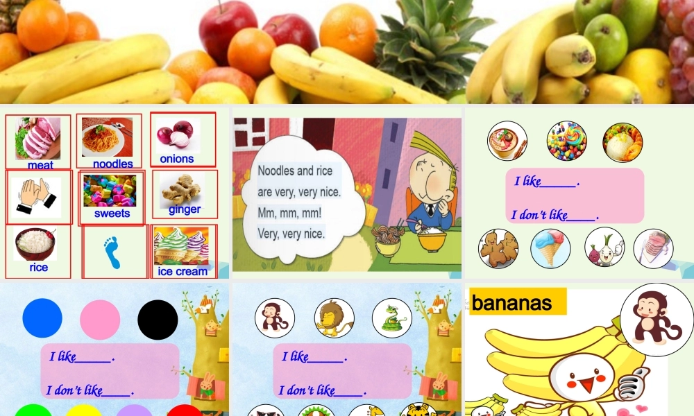 二年级英语上册 Module 3 Unit 1 Do you like bananas课件2 外研版（一起）-外研版小学二年级上册英语课件