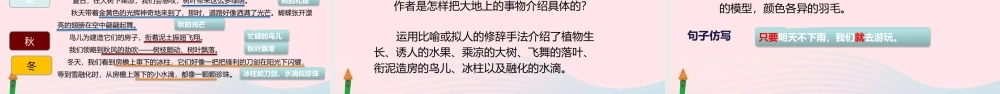 三年级语文下册 第七单元 22 我们的奇妙世界课件 新人教版-新人教版小学三年级下册语文课件