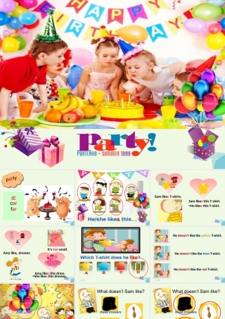 二年级英语上册 Module 4 Unit 2 He doesn’t like these trousers课件3 外研版（一起）-外研版小学二年级上册英语课件