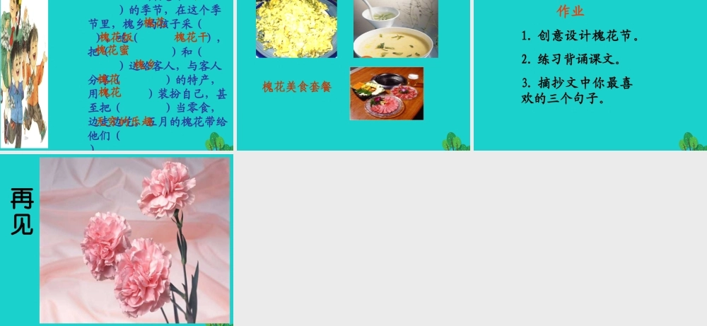 三年级语文下册 第八单元 26《槐乡五月》教学课件 苏教版-苏教版小学三年级下册语文课件