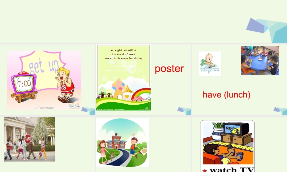 二年级英语上册 Module 5 Unit 2 I go home at 5课件1 外研版（一起）-外研版小学二年级上册英语课件