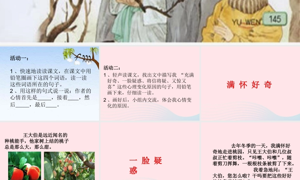 三年级语文下册 第八单元 26剪枝的学问课件3 苏教版-苏教版小学三年级下册语文课件