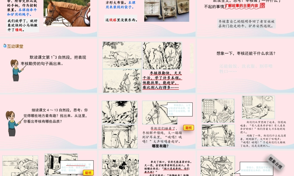 三年级语文下册 第八单元 28《枣核》教学课件 新人教版-新人教版小学三年级下册语文课件