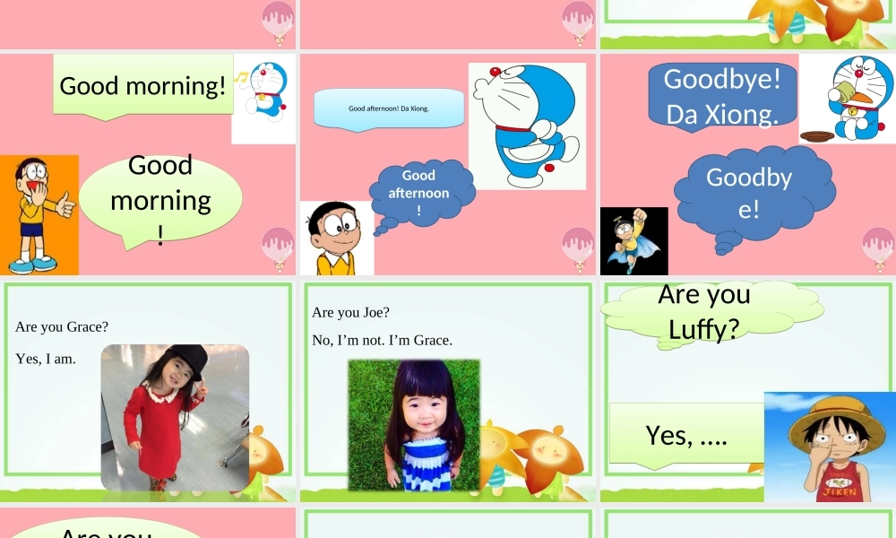 二年级英语上册 Unit 3 Are you Alice课件3 牛津上海版-牛津上海版小学二年级上册英语课件