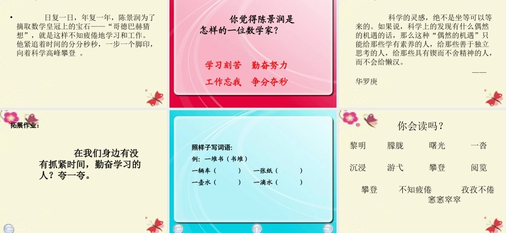 三年级语文下册 第7单元 33《不知疲倦的人》课件4 沪教版-沪教版小学三年级下册语文课件