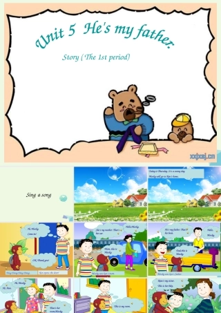 二年级英语上册 Unit 5 He’s my father课件1 北师大版（一起）-北师大版小学二年级上册英语课件