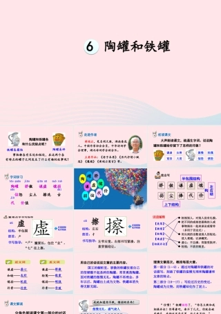 三年级语文下册 第二单元 6 陶罐和铁罐课件1 新人教版-新人教版小学三年级下册语文课件