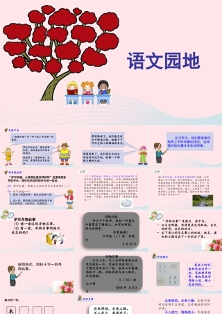 三年级语文下册 第七单元 语文园地课件 新人教版-新人教级下册语文课件