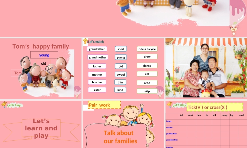 二年级英语上册 Unit 5 That’s my family（第2课时）课件 牛津上海版-牛津上海版小学二年级上册英语课件