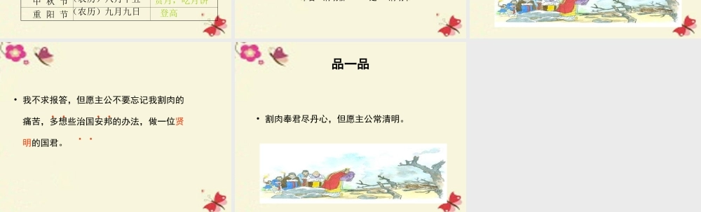 三年级语文下册 第8单元 29《清明节的由来》课件3 语文S版-语文S版小学三年级下册语文课件