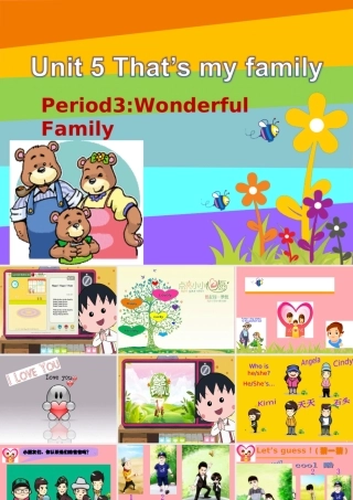 二年级英语上册 Unit 5 That’s my family（第3课时）课件 牛津上海版-牛津上海版小学二年级上册英语课件