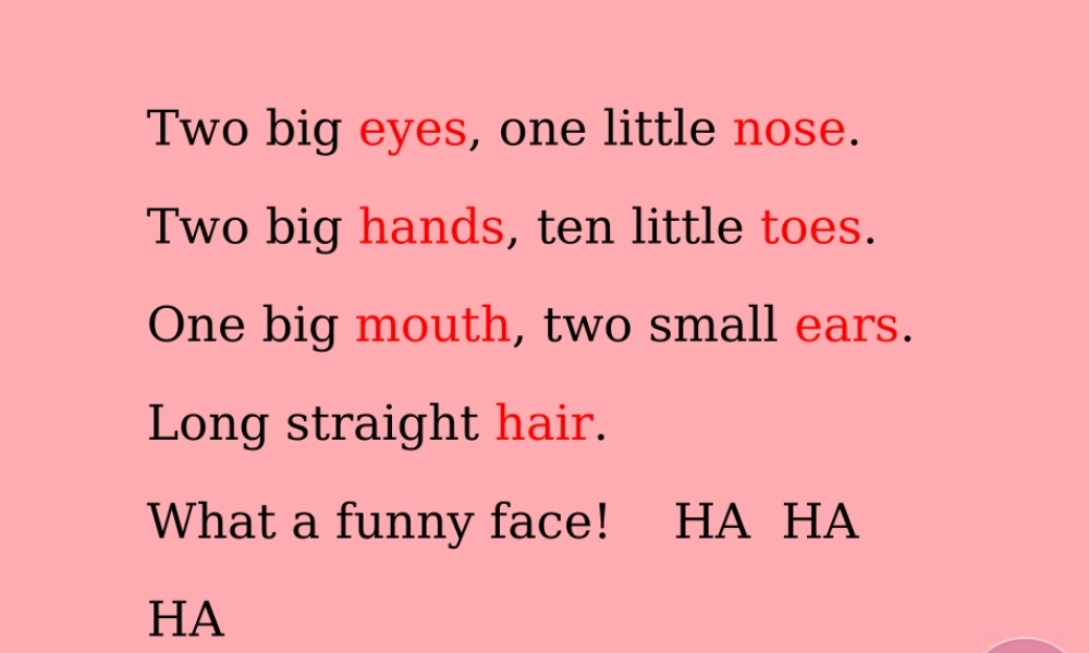 二年级英语上册 Unit 6 My hair is short（第1课时）课件 牛津上海版-牛津上海版小学二年级上册英语课件