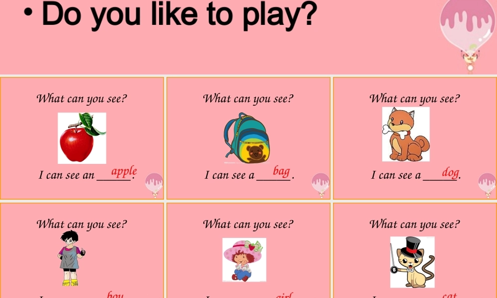 二年级英语上册 Unit 7 In the playground课件1 牛津上海版-牛津上海版小学二年级上册英语课件