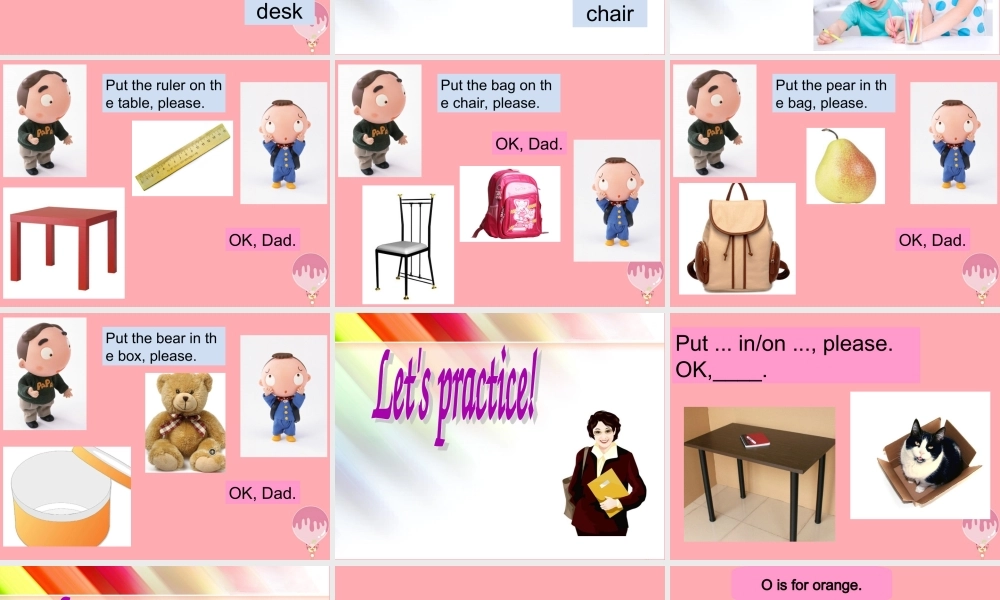 二年级英语上册 Unit 8 In my room课件4 牛津上海版-牛津上海版小学二年级上册英语课件