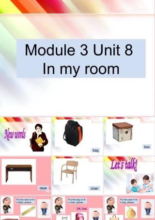 二年级英语上册 Unit 8 In my room课件4 牛津上海版-牛津上海版小学二年级上册英语课件