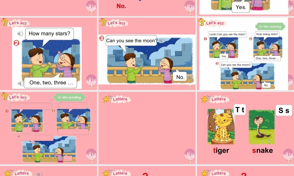 二年级英语上册 Unit 10 In the sky（第2课时）课件 牛津上海版-牛津上海版小学二年级上册英语课件