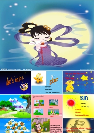 二年级英语上册 Unit 10 In the sky课件2 牛津上海版-牛津上海版小学二年级上册英语课件