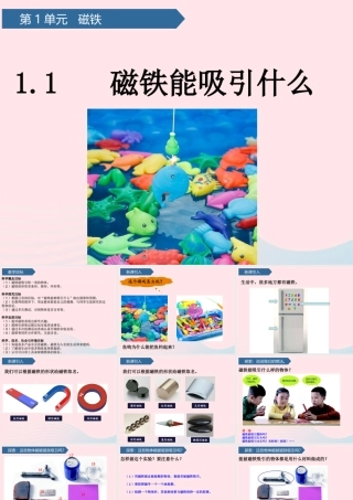 二年级科学下册 磁铁 1磁铁能吸引什么课件 教科版-教科级下册自然科学课件