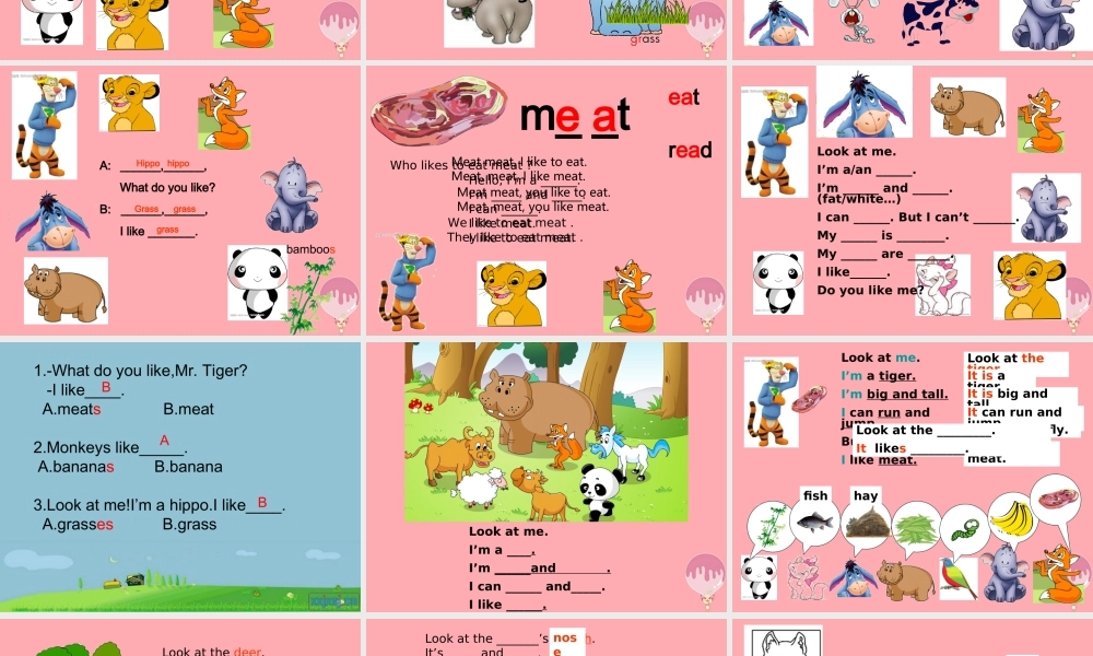 二年级英语上册 Unit 11 In the forest课件3 牛津上海版-牛津上海版小学二年级上册英语课件