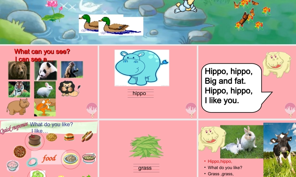 二年级英语上册 Unit 11 In the forest课件4 牛津上海版-牛津上海版小学二年级上册英语课件