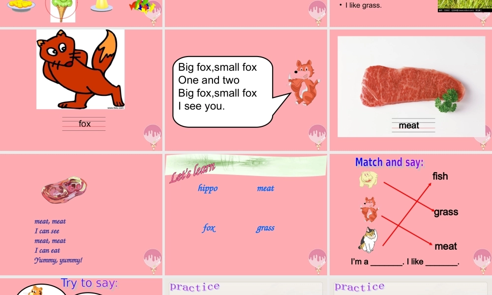 二年级英语上册 Unit 11 In the forest课件4 牛津上海版-牛津上海版小学二年级上册英语课件