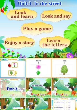 二年级英语上册 Unit 12 In the street课件1 牛津上海版-牛津上海版小学二年级上册英语课件