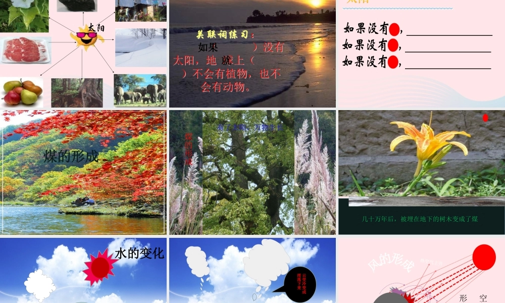 三年级语文下册 第六组 21《太阳》课堂教学课件2 新人教版-新人教版小学三年级下册语文课件